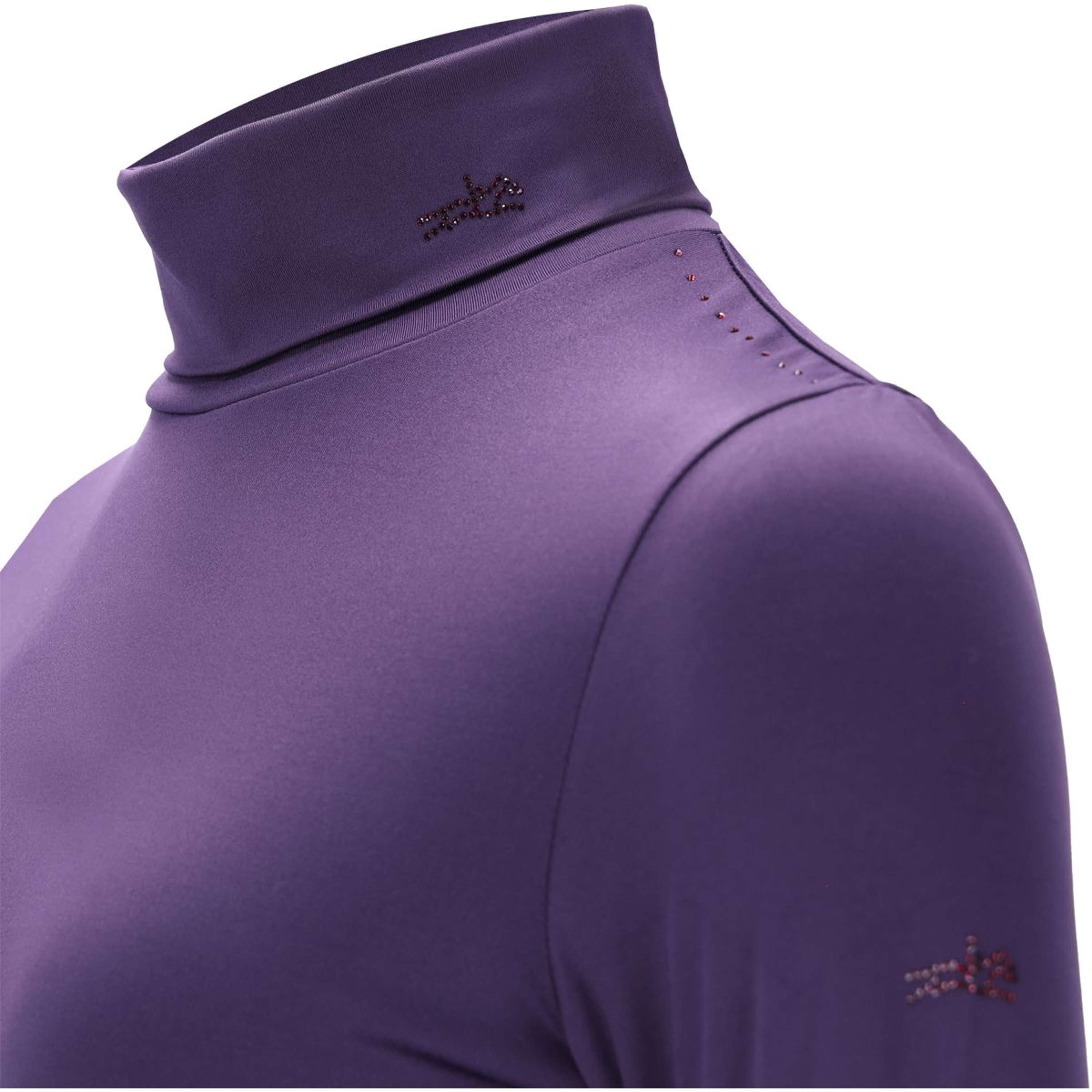 Schockemöhle Camiseta SPAlba Morado Oscuro