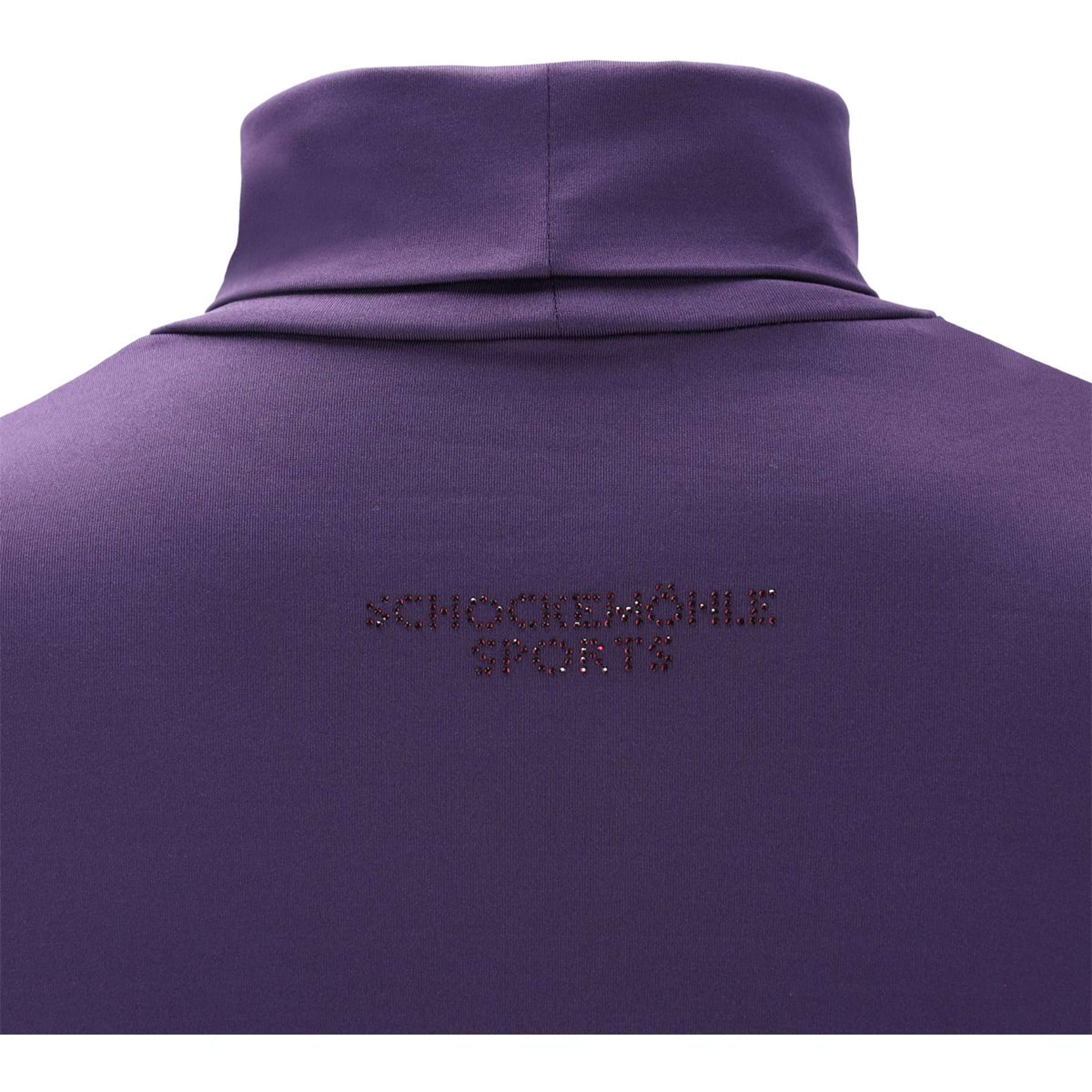 Schockemöhle Camiseta SPAlba Morado Oscuro