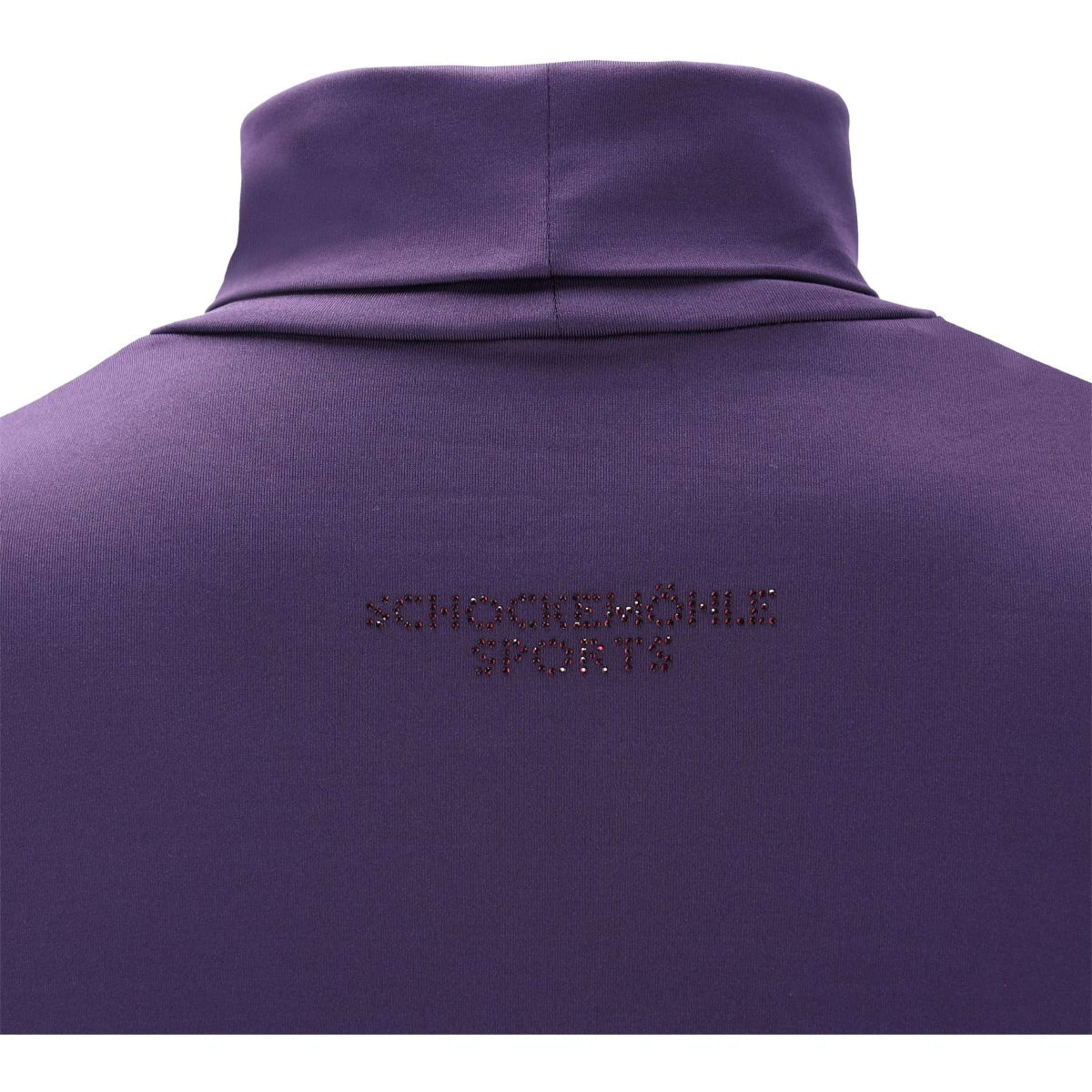 Schockemöhle Camiseta SPAlba Morado Oscuro