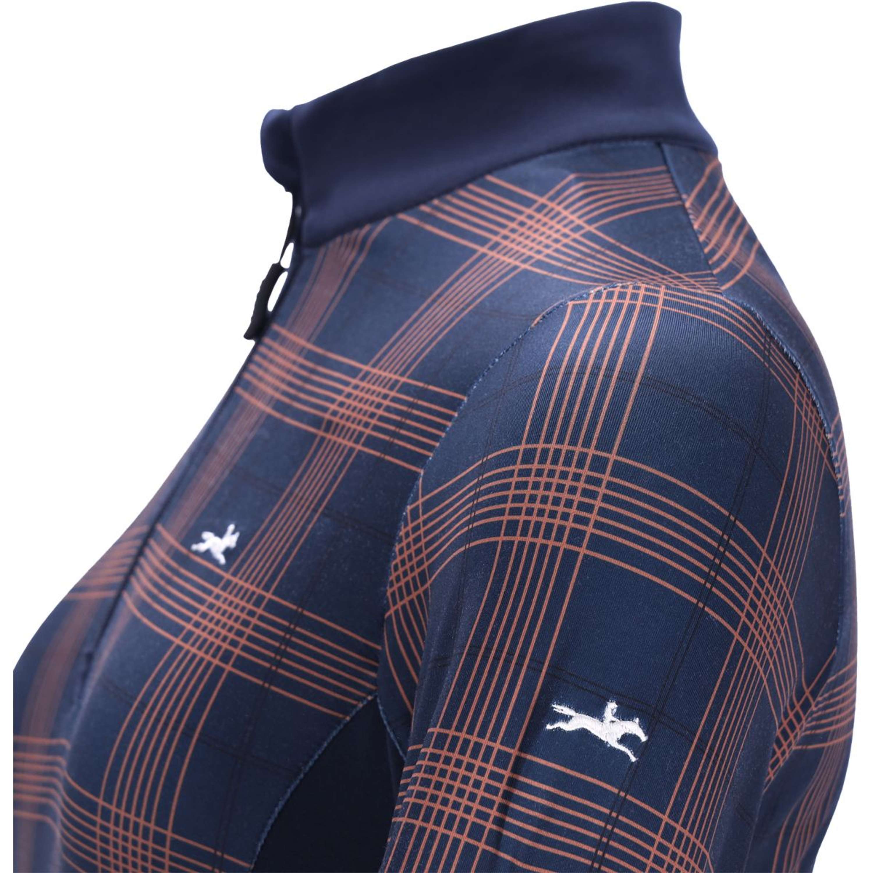 Schockemöhle Camiseta SPXandra Navy Check