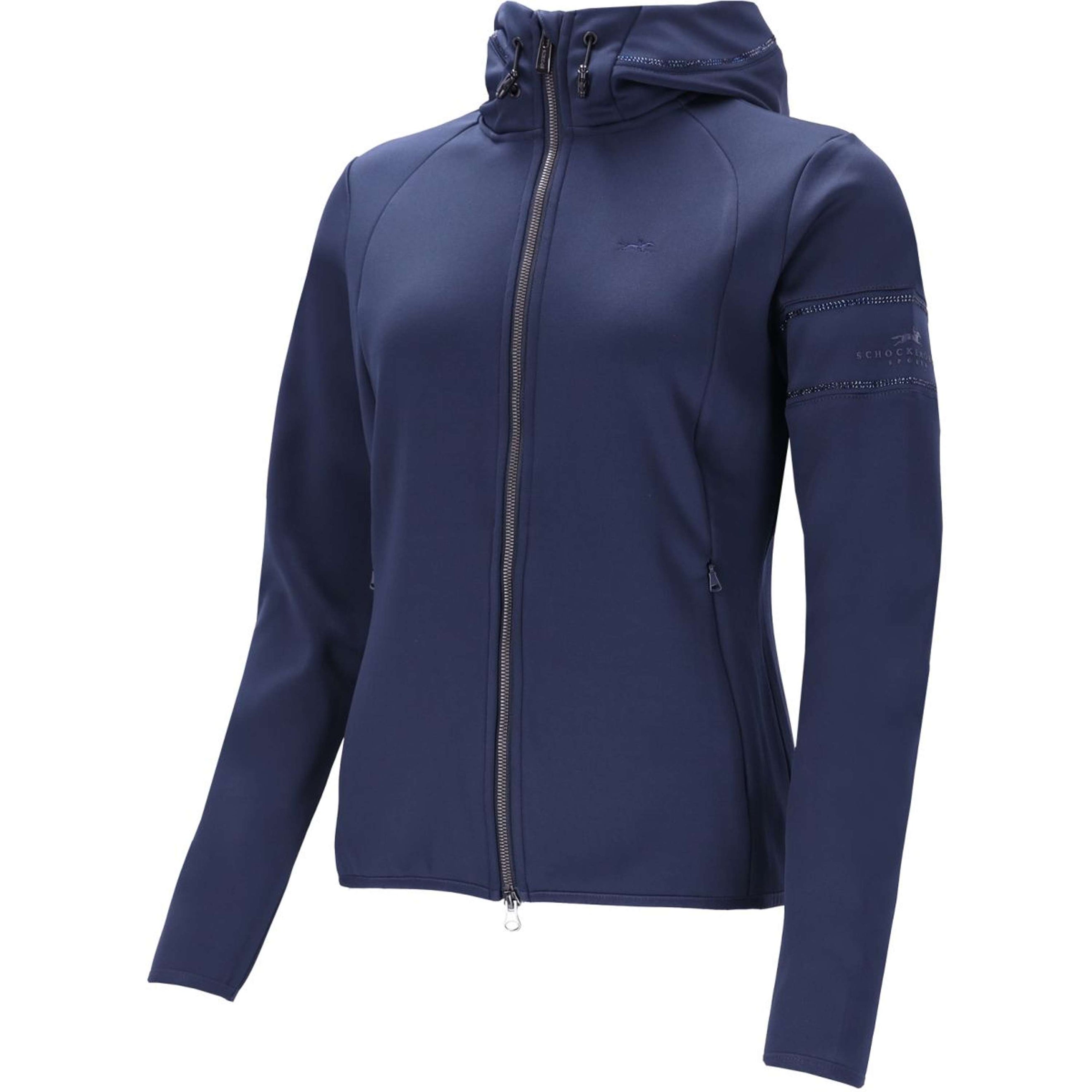 Schockemöhle Sudadera con capucha y cremallera SPSophie Azul Marino Oscuro