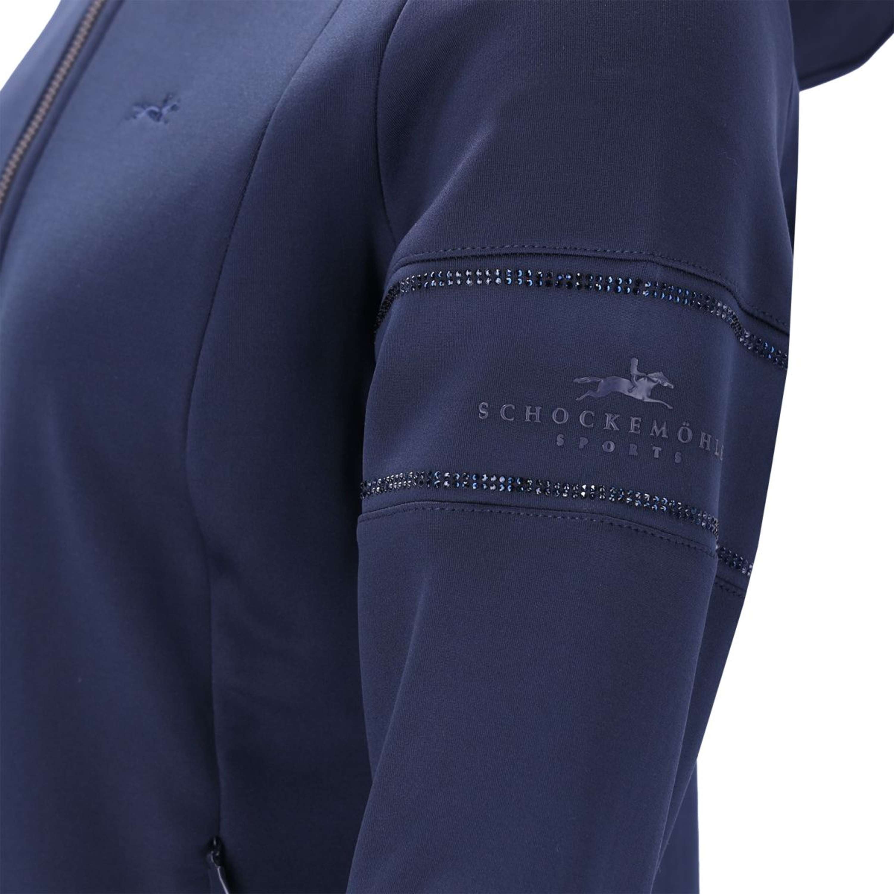 Schockemöhle Sudadera con capucha y cremallera SPSophie Azul Marino Oscuro