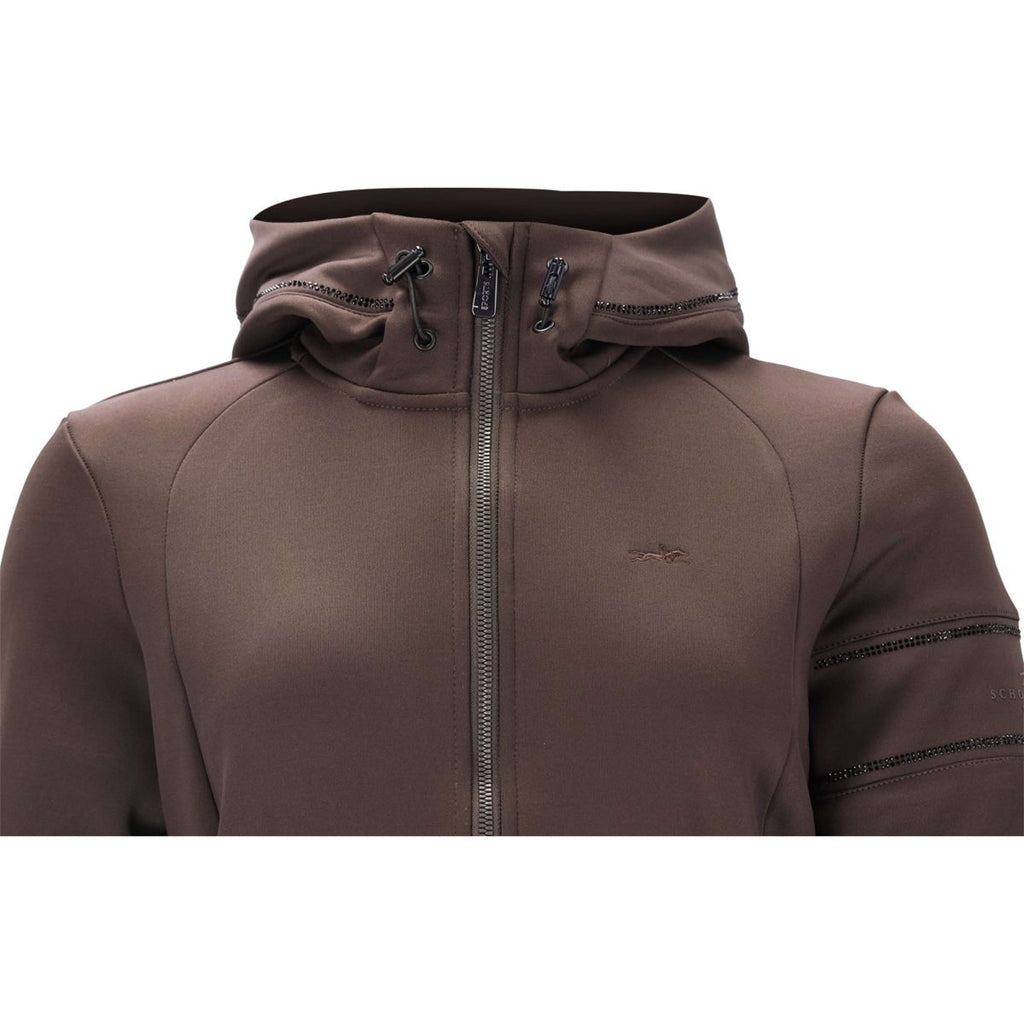 Schockemöhle Sudadera con capucha y cremallera SPSophie Mocca