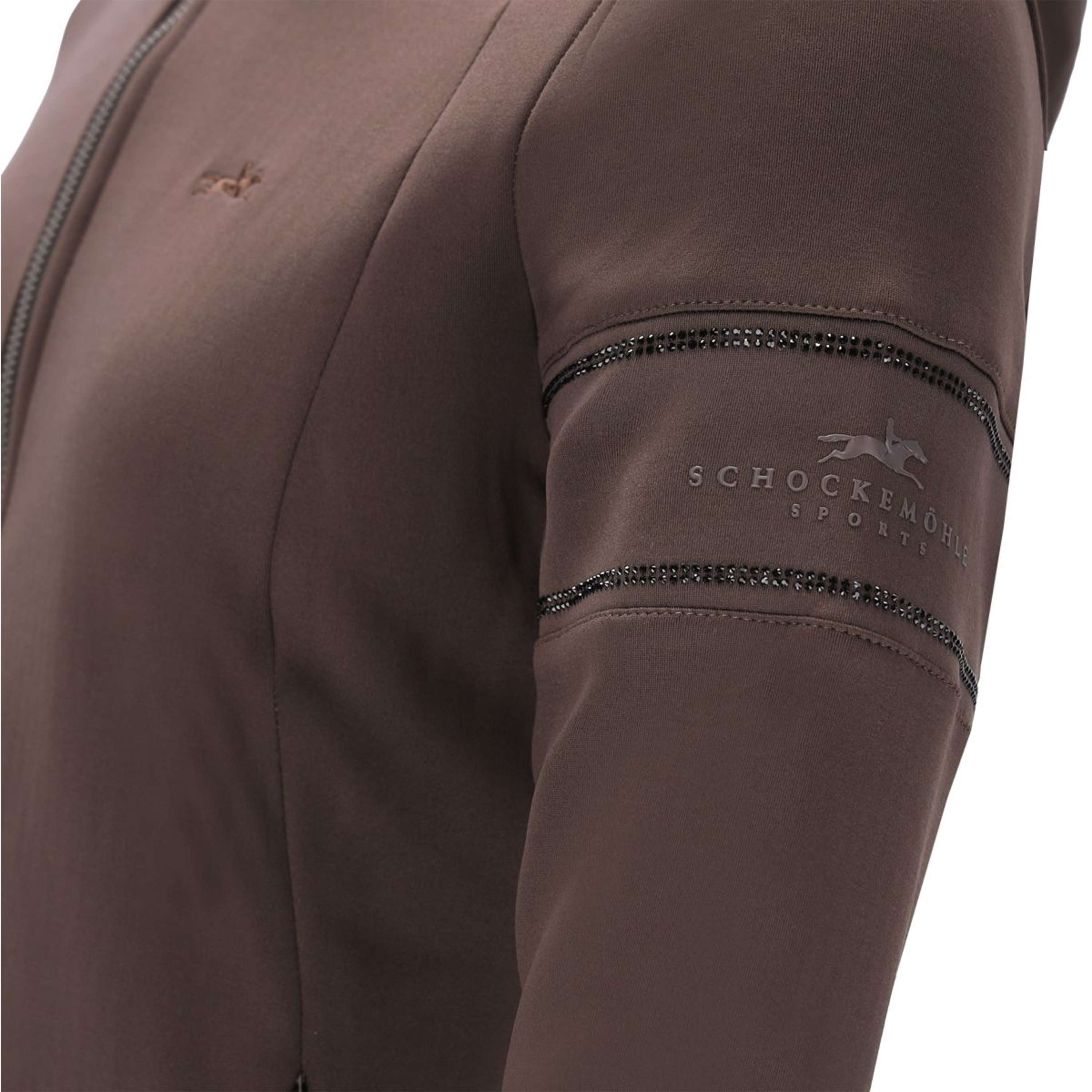 Schockemöhle Sudadera con capucha y cremallera SPSophie Mocca