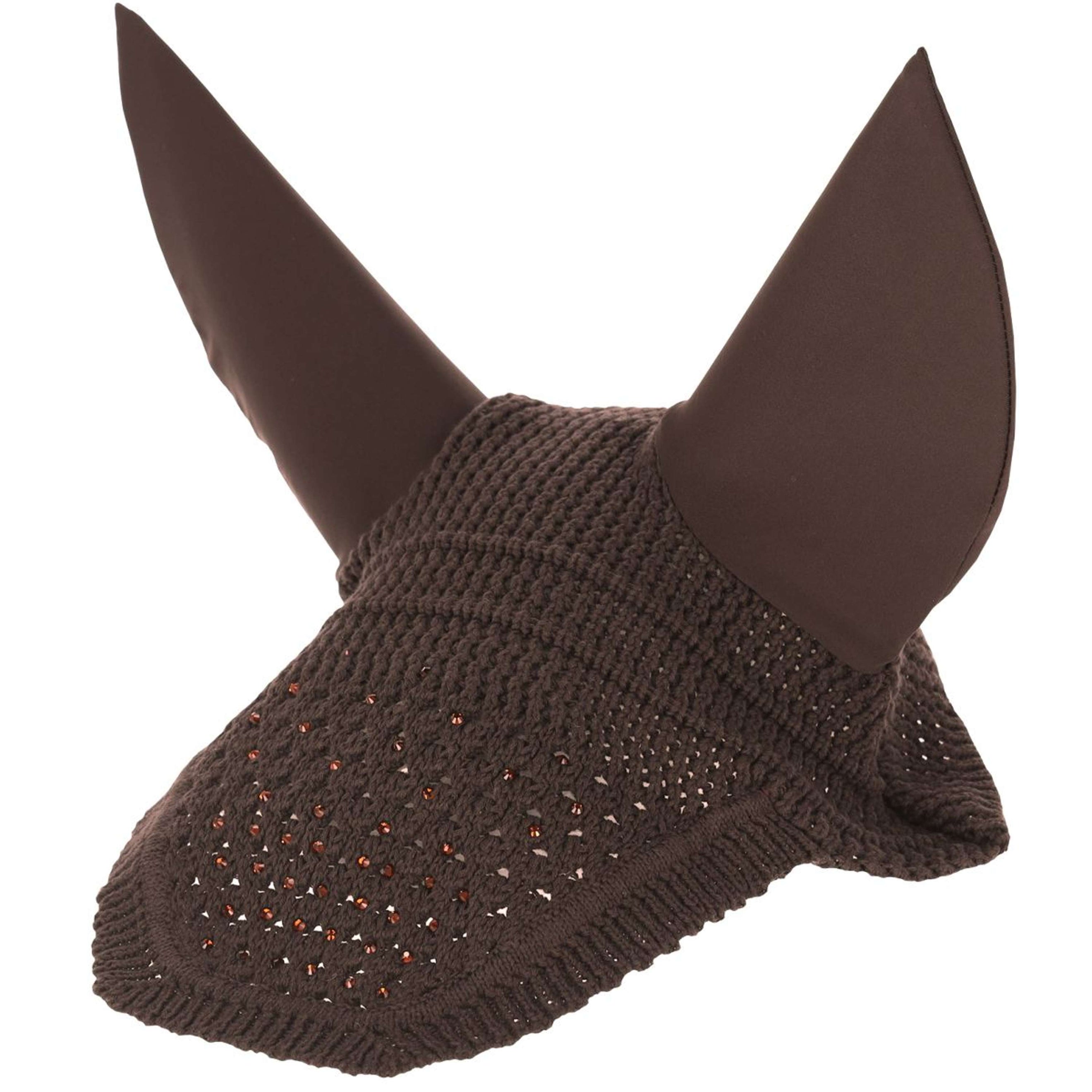 Schockemöhle Bonete para Orejas Elegant Spark Mocca