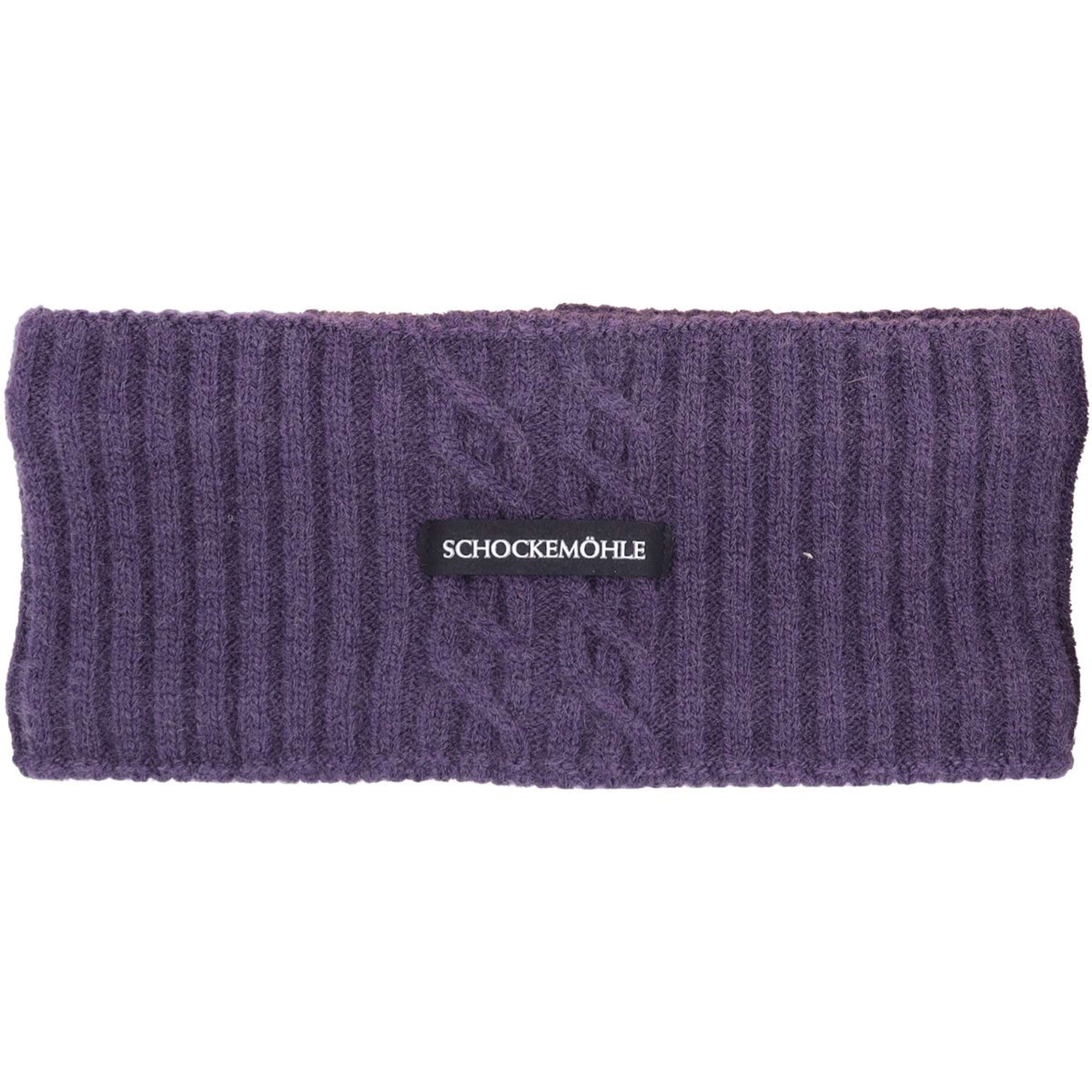 Schockemöhle Cinta para la cabeza Braided Morado Oscuro Schockemöhle Cinta para la cabeza Braided Morado Oscuro