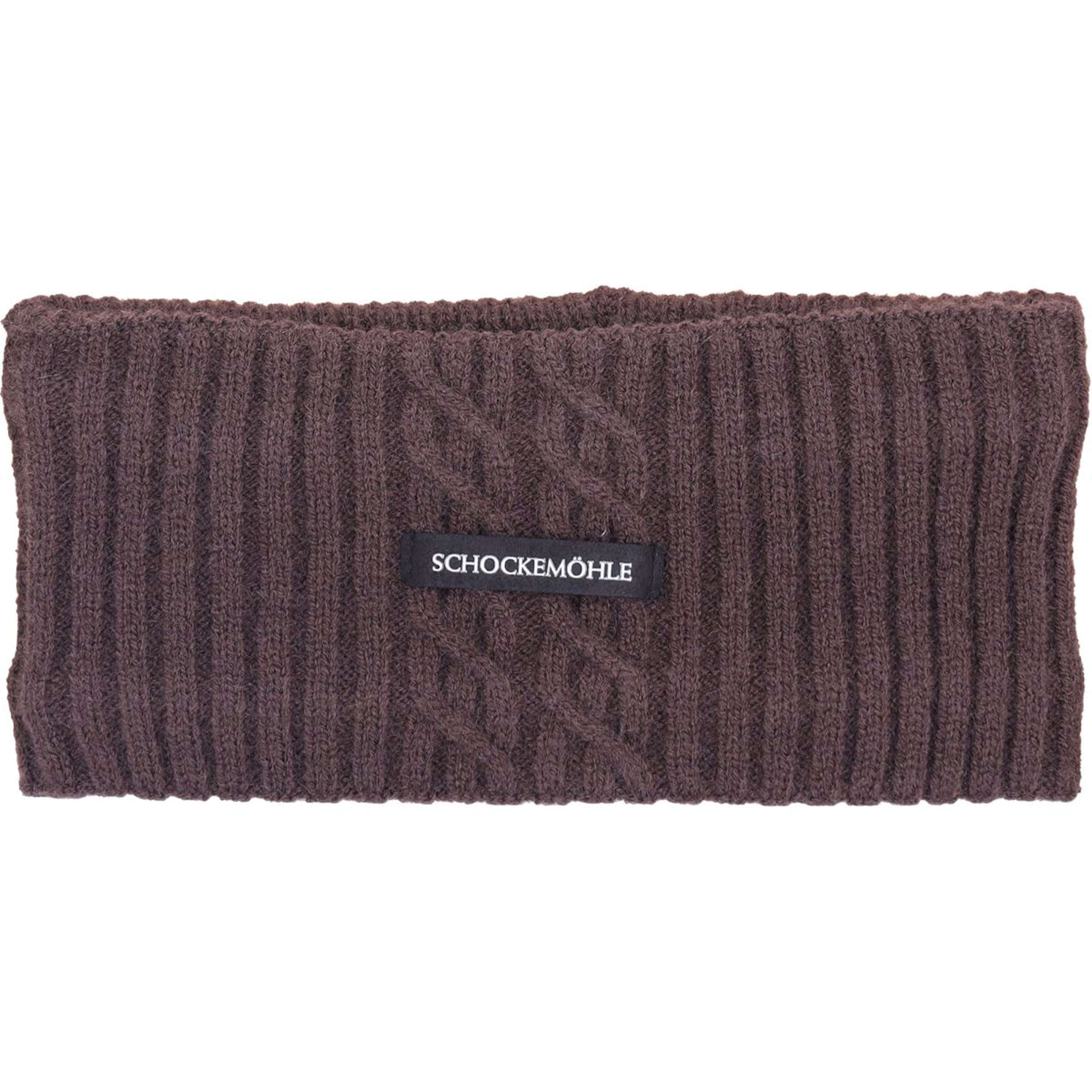 Schockemöhle Cinta para la cabeza Braided Mocca