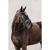 Schockemöhle Brida Malibu Negro/Patente/Blanco/Plata