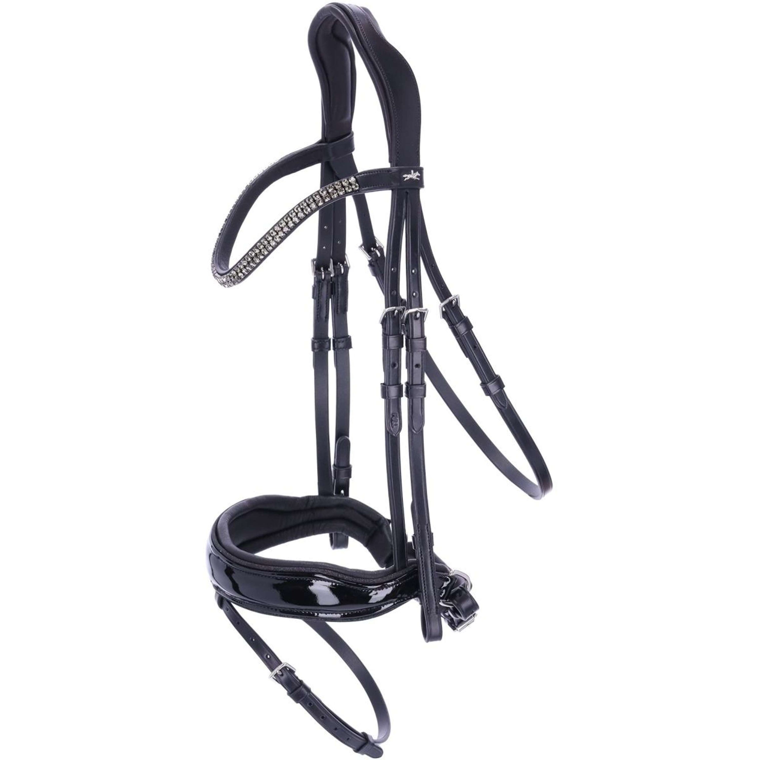 Schockemöhle Brida Valencia Negro/Patente/Plata Schockemöhle Brida Valencia Negro/Patente/Plata
