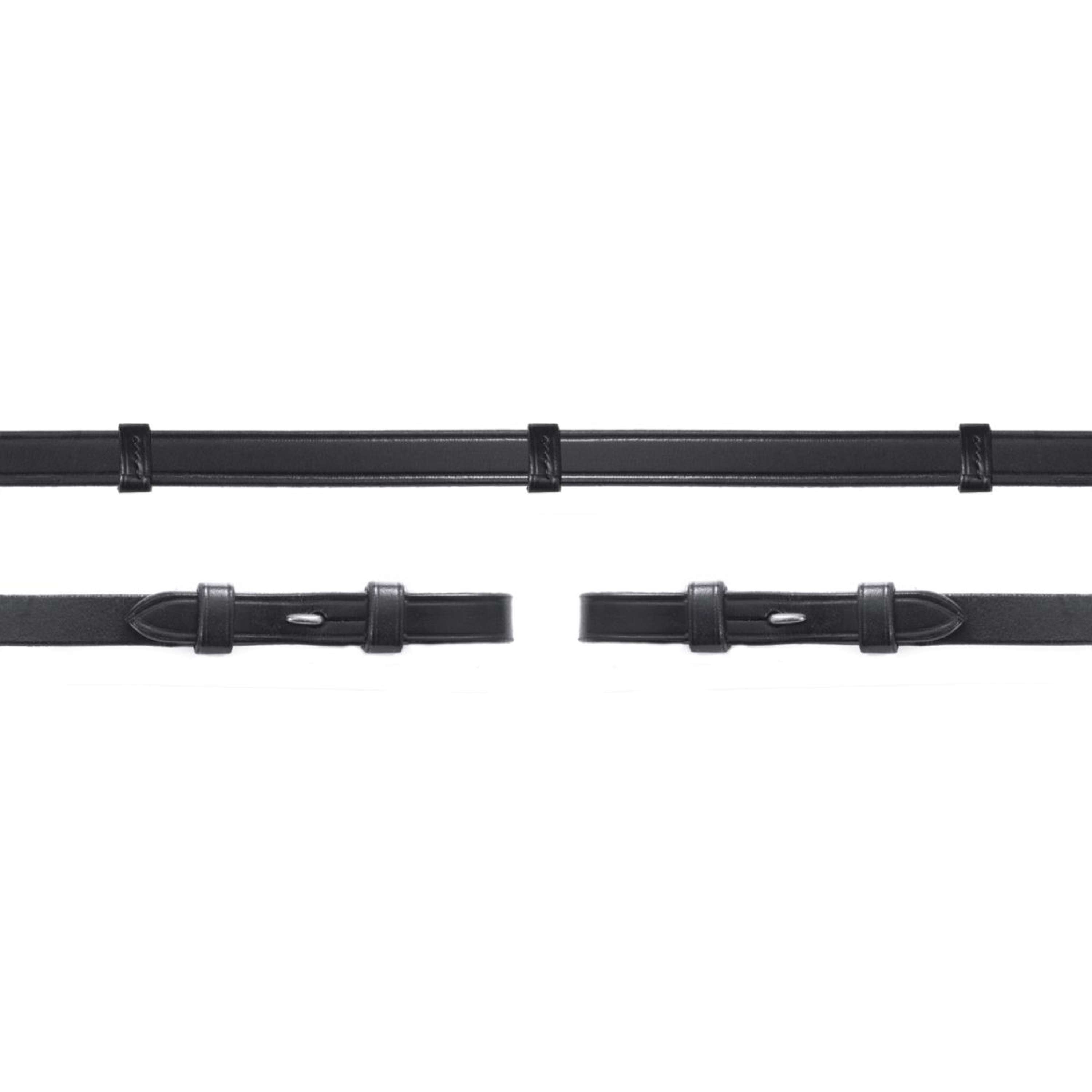 Schockemöhle Riendas Negro/Plata