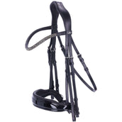 Schockemöhle Brida Doble Monticelli Negro/Patente/Plata