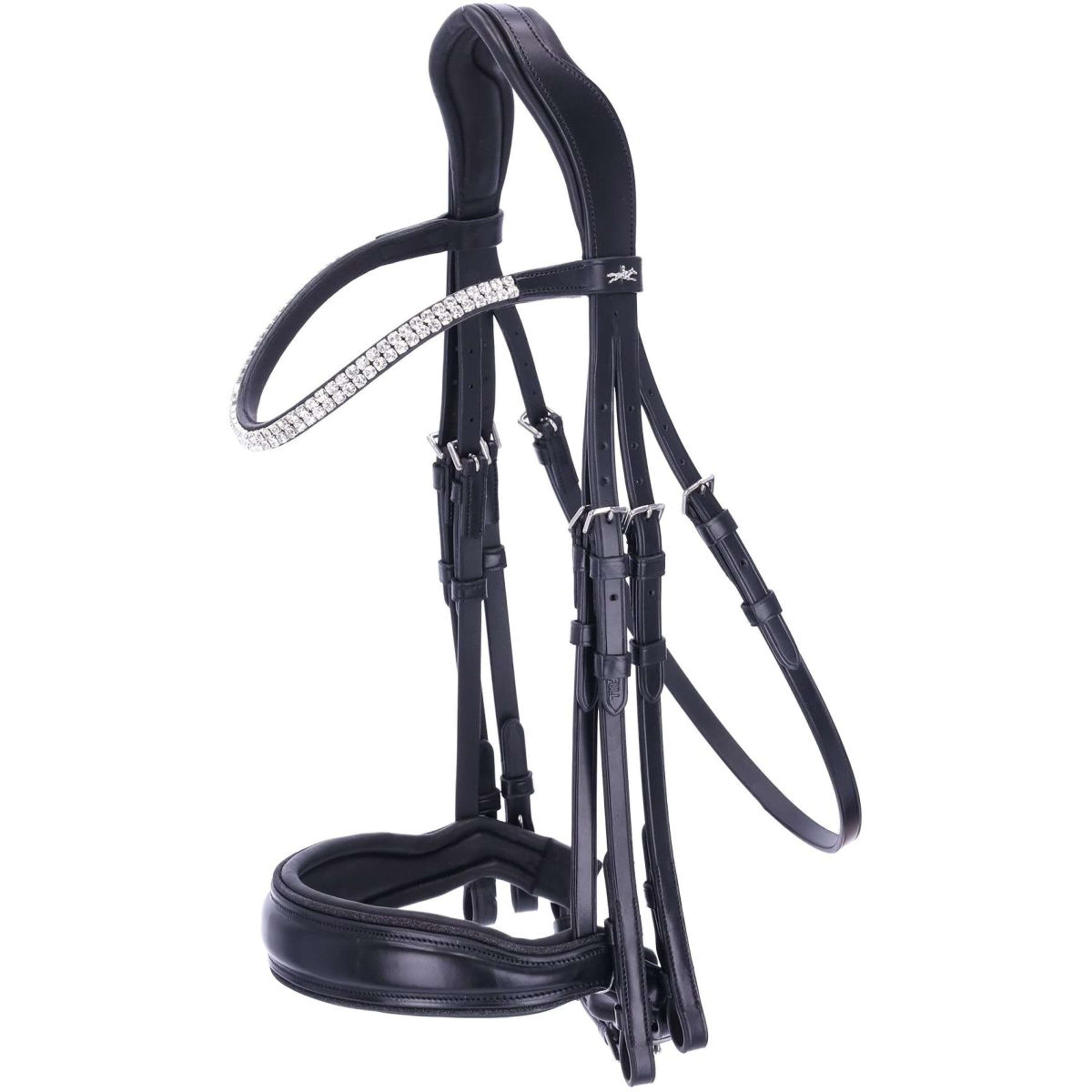 Schockemöhle Brida Doble Monticelli Negro/Plata Schockemöhle Brida Doble Monticelli Negro/Plata