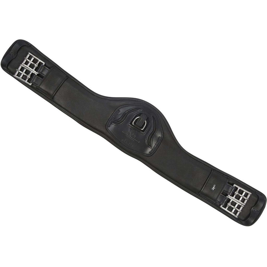 Schockemöhle Cincha de doma Pittsburgh Stretch Negro/Plata