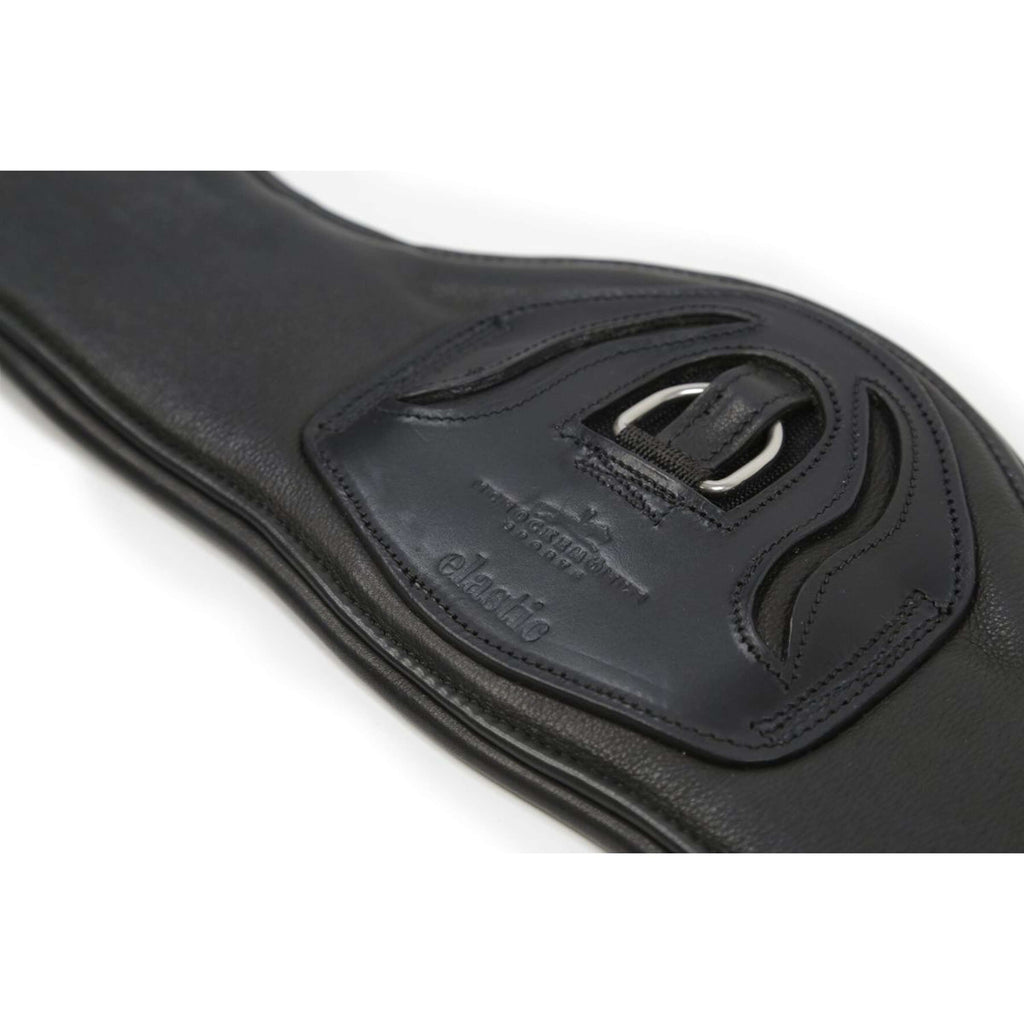 Schockemöhle Cincha de doma Pittsburgh Stretch Negro/Plata