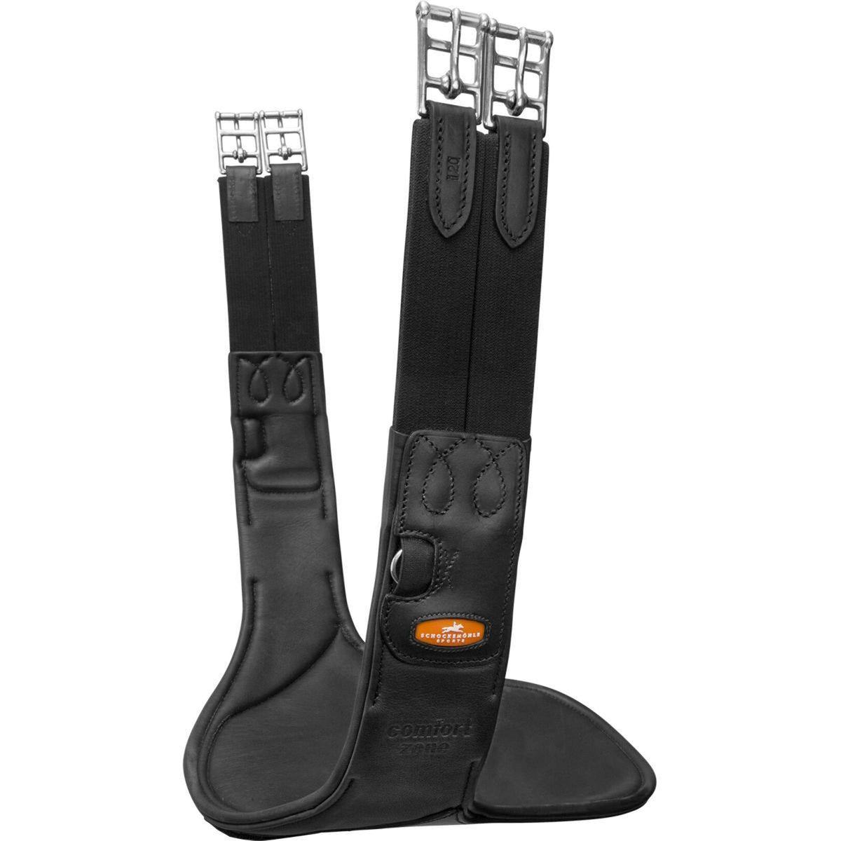 Schockemöhle Cincha Oklahoma Negro/Plata