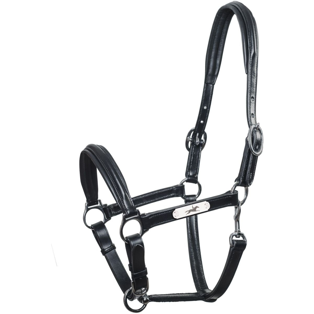 Schockemöhle Cabezada Ulm Pro Negro/Plata