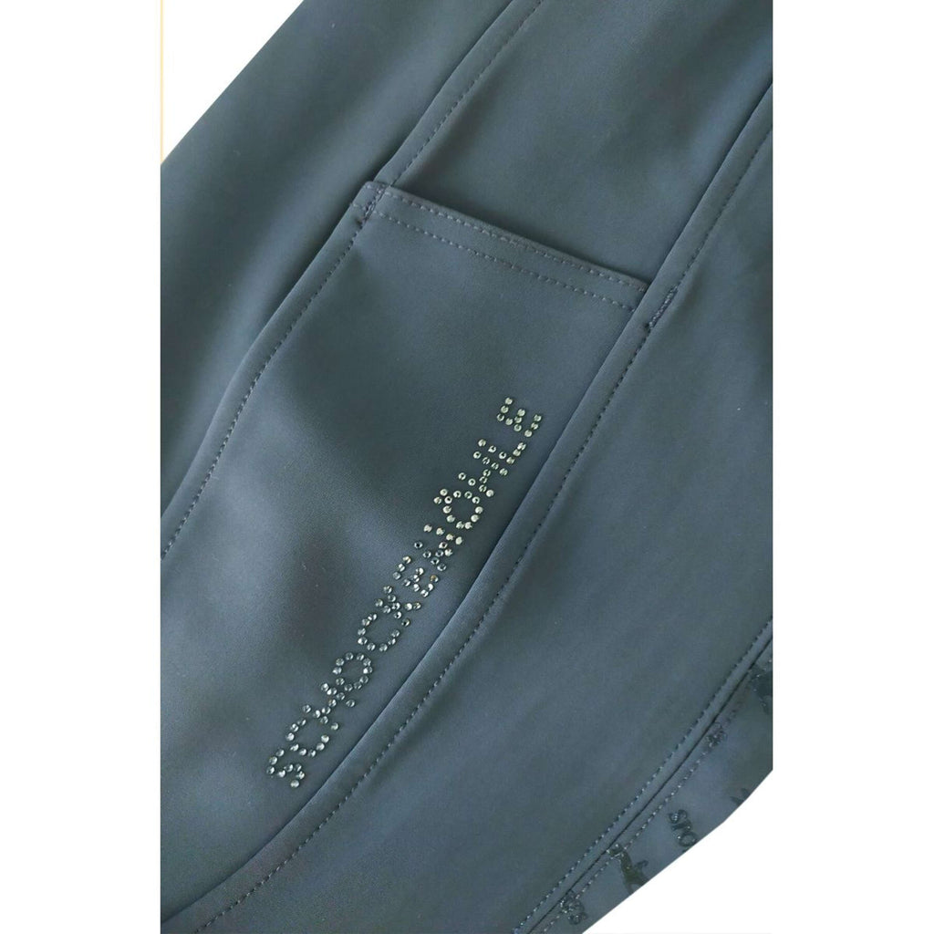 Schockemöhle Pantalones Victory Full Grip Graphite