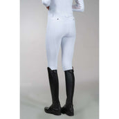 Schockemöhle Legging de Equitación Air Sporty Pro Full Grip Blanco