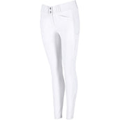 Schockemöhle Pantalones Carola Pro Full Grip Optical White