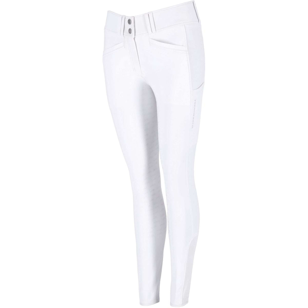 Schockemöhle Pantalones Carola Pro Full Grip Optical White