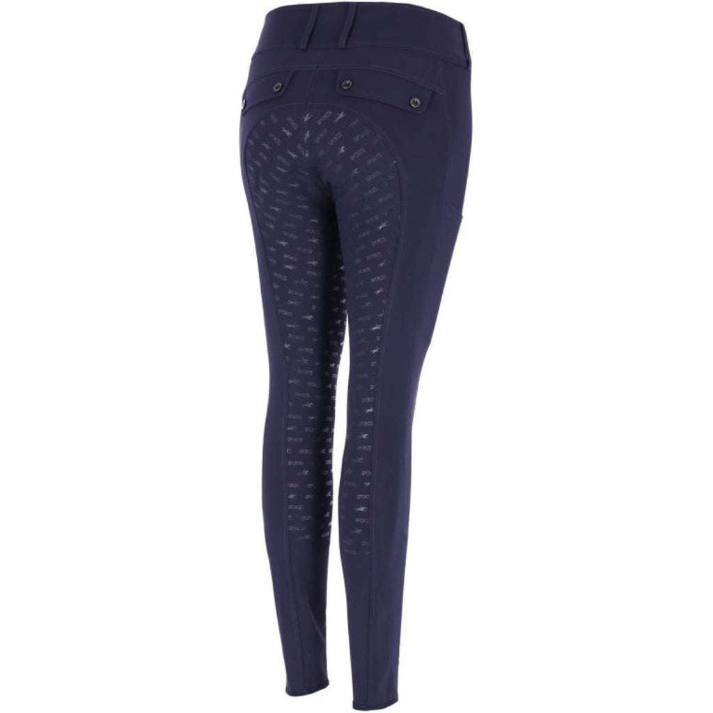 Schockemöhle Pantalón de Equitación SPCarola Full Grip Azul oscuro