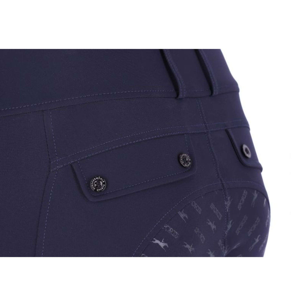 Schockemöhle Pantalón de Equitación SPCarola Full Grip Azul oscuro