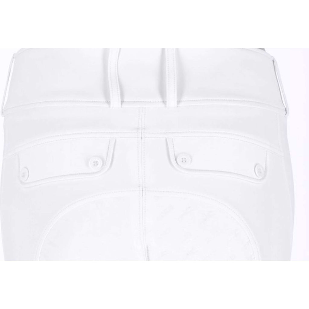 Schockemöhle Pantalón de Equitación SPCarola Full Grip Optical White