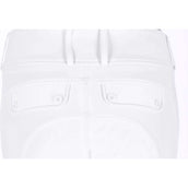 Schockemöhle Pantalón de Equitación SPCarola Full Grip Optical White