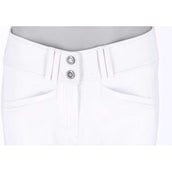 Schockemöhle Pantalón de Equitación SPCarola Full Grip Optical White
