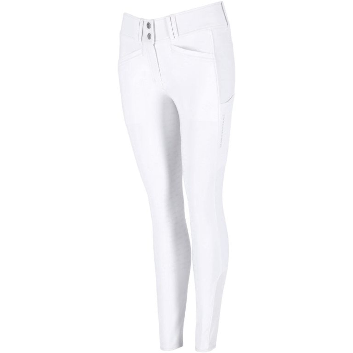 Schockemöhle Pantalón de Equitación SPCarola Full Grip Optical White