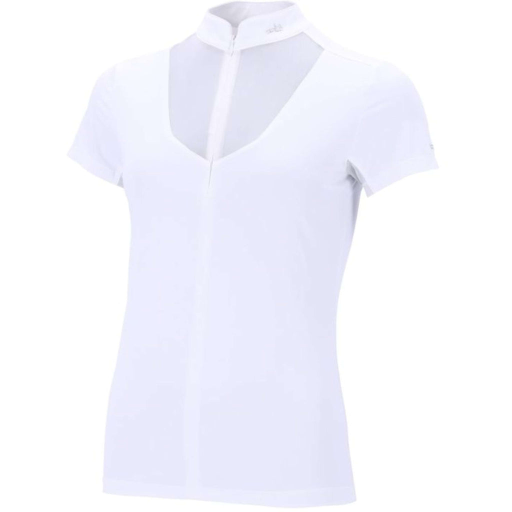Schockemöhle Camiseta de Competición SPAnita Optical White