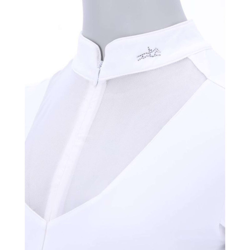 Schockemöhle Camiseta de Competición SPAnita Optical White
