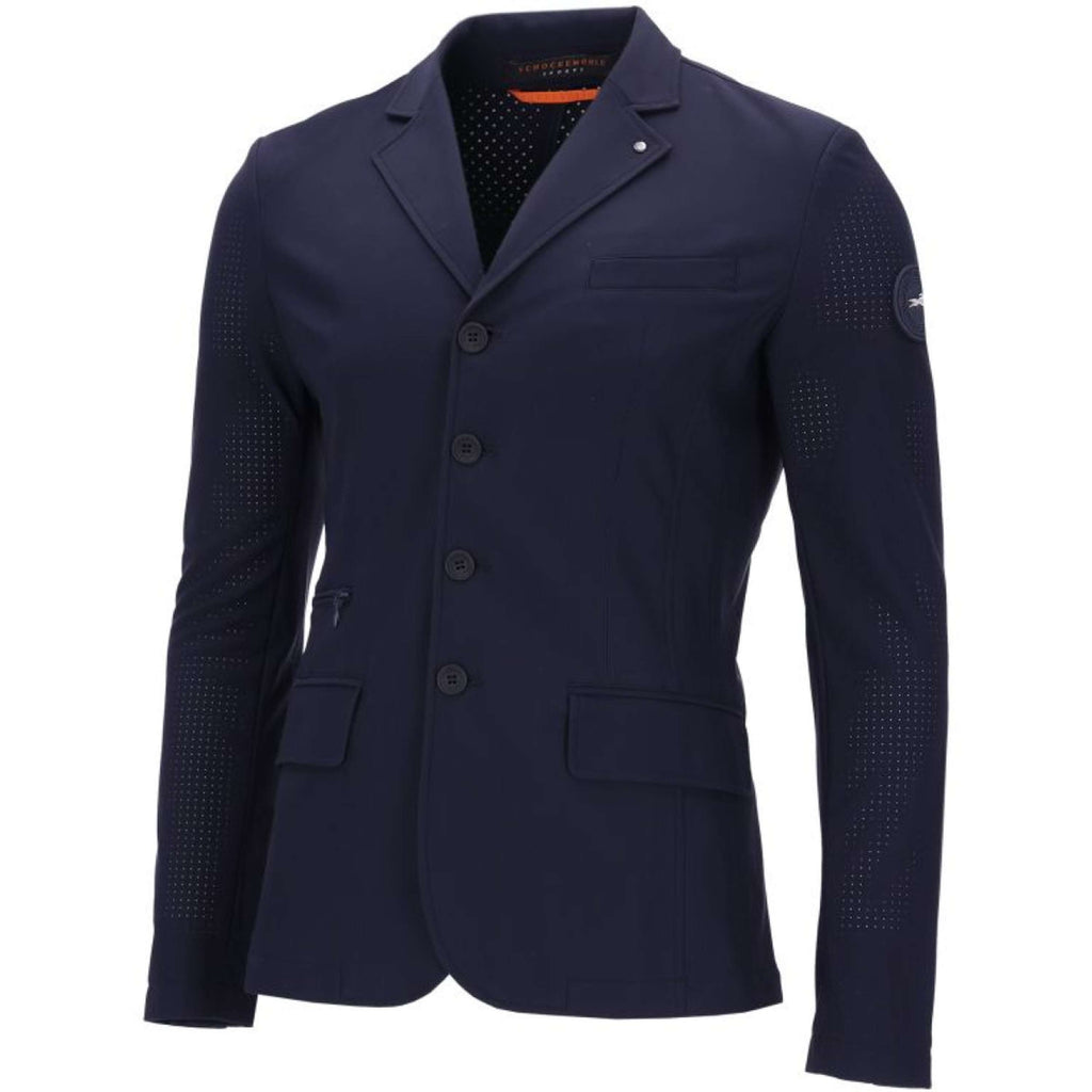 Schockemöhle Chaqueta de Competición SPRonny Hombres Azul oscuro