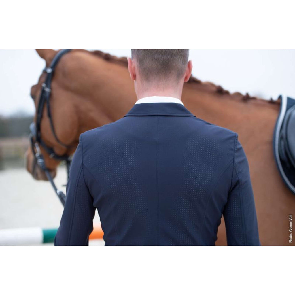 Schockemöhle Chaqueta de Competición SPRonny Hombres Azul oscuro
