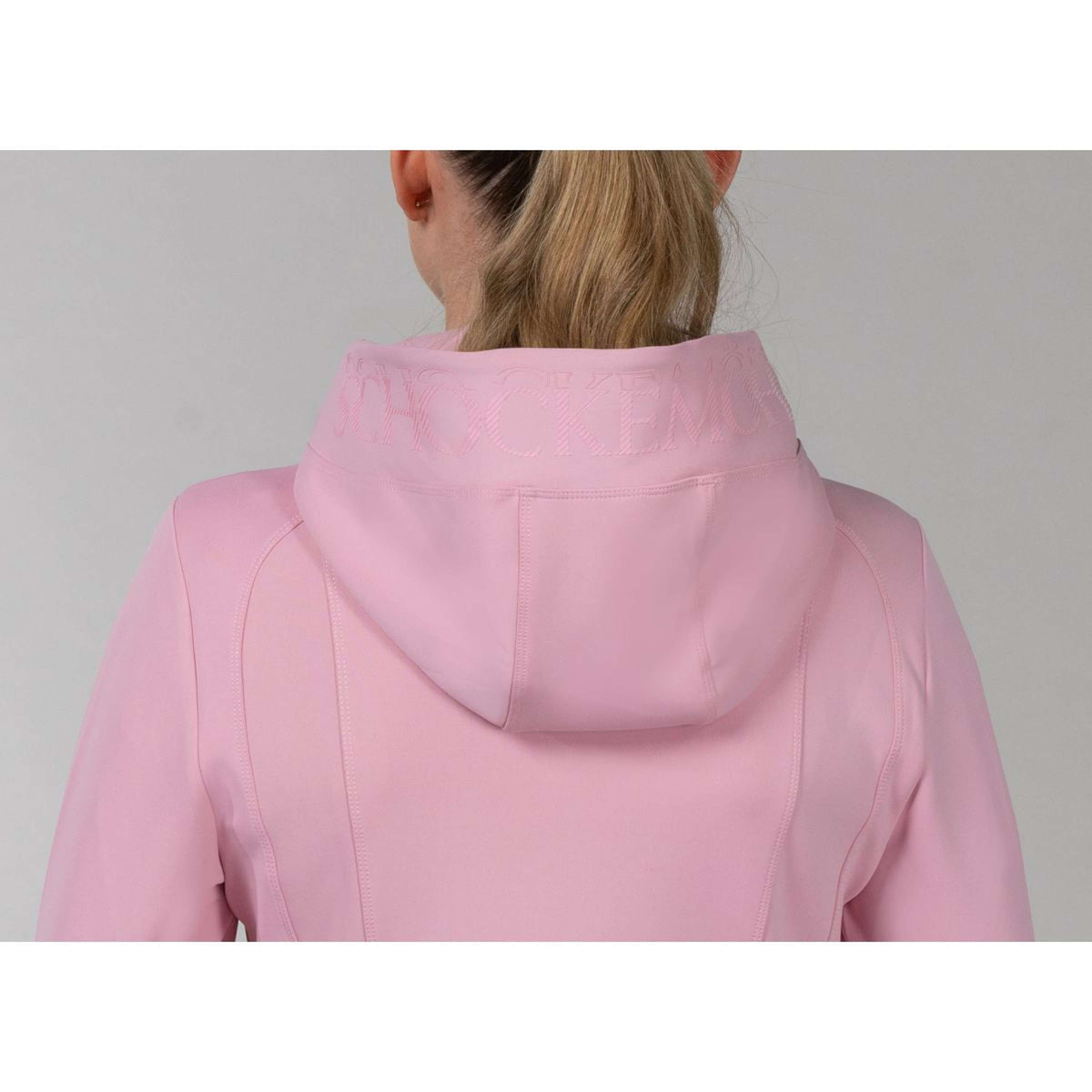Schockemöhle Sudadera con capucha y cremallera Fiorella Dusty Pink