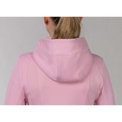 Schockemöhle Sudadera con capucha y cremallera Fiorella Dusty Pink