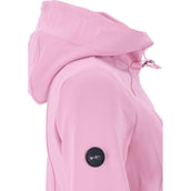 Schockemöhle Sudadera con capucha y cremallera Fiorella Dusty Pink