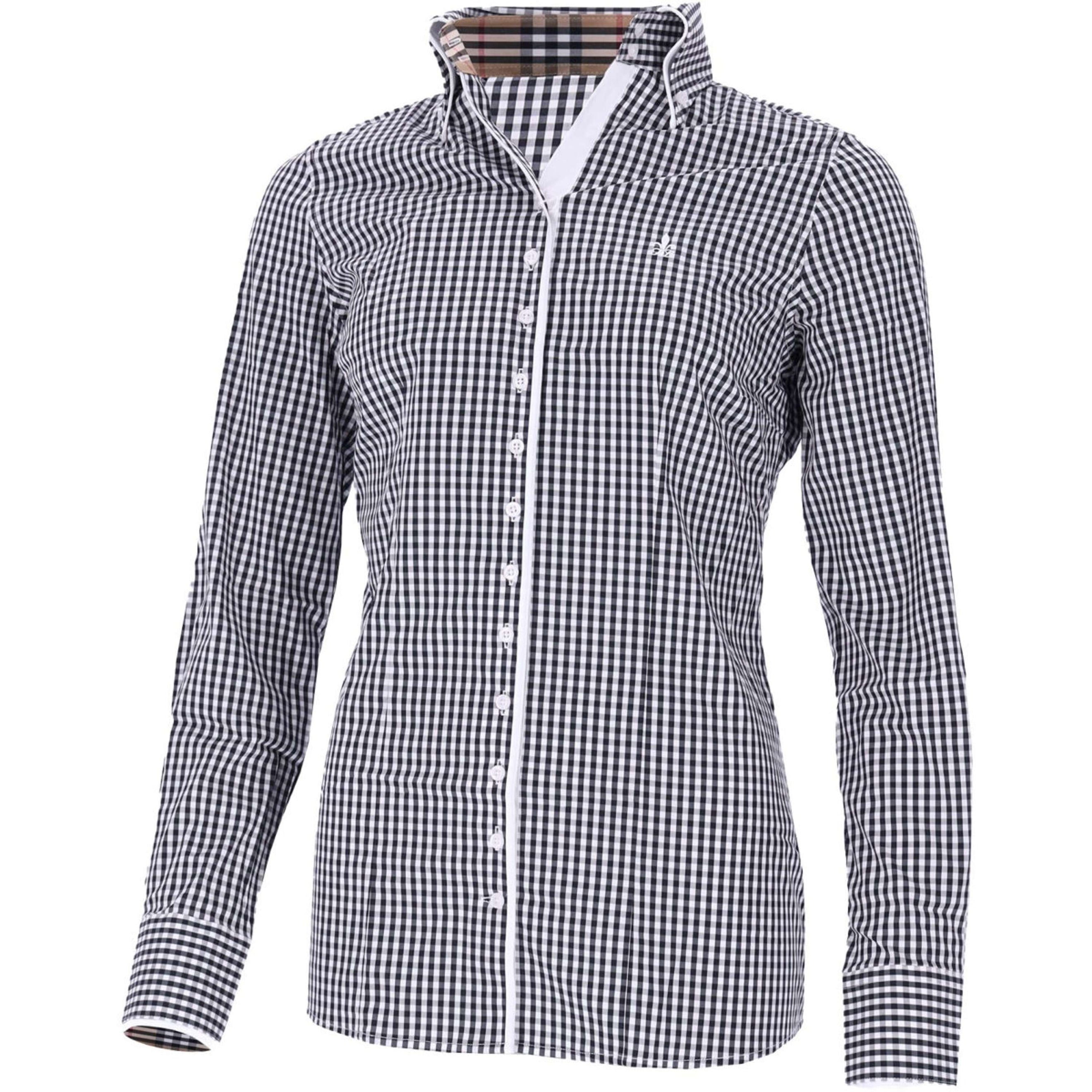 Schockemöhle Blusa FDL Eleonora London B Blanco/Negro