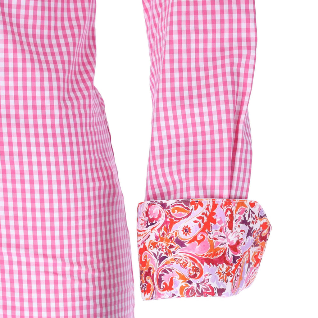Schockemöhle Blusa FDL Eleonora Paisley L Blanco/rosa
