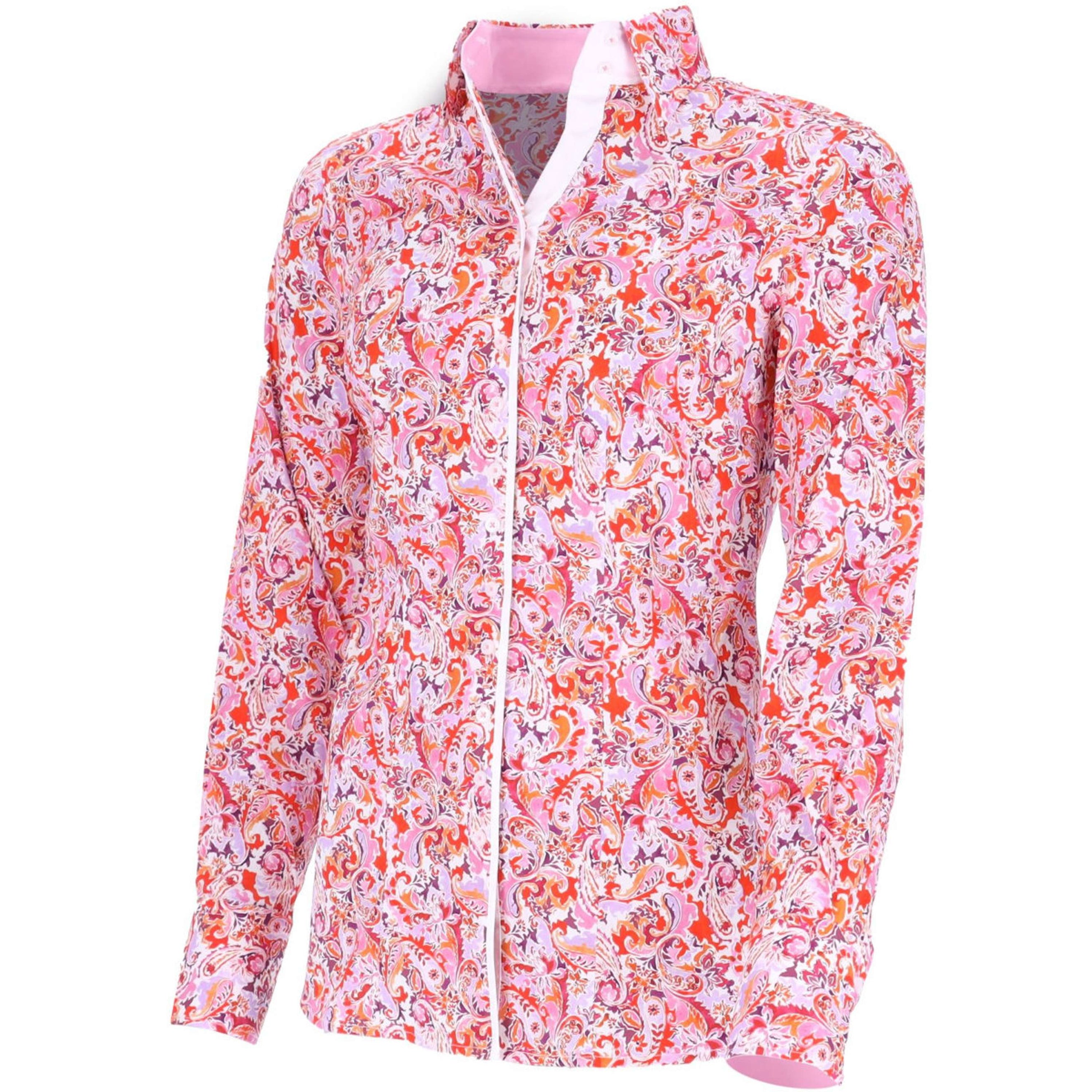 Schockemöhle Blusa FDL Luna Paisley L All Over Paisley Rose Schockemöhle Blusa FDL Luna Paisley L All Over Paisley Rose