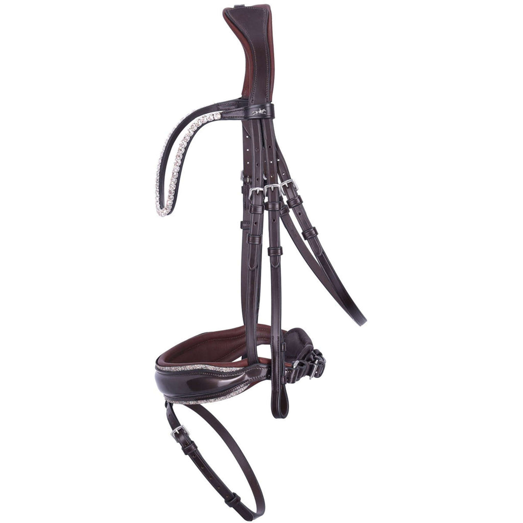 Schockemöhle Brida SPLuxury Doma Clásica Espresso/Toffee/Plata