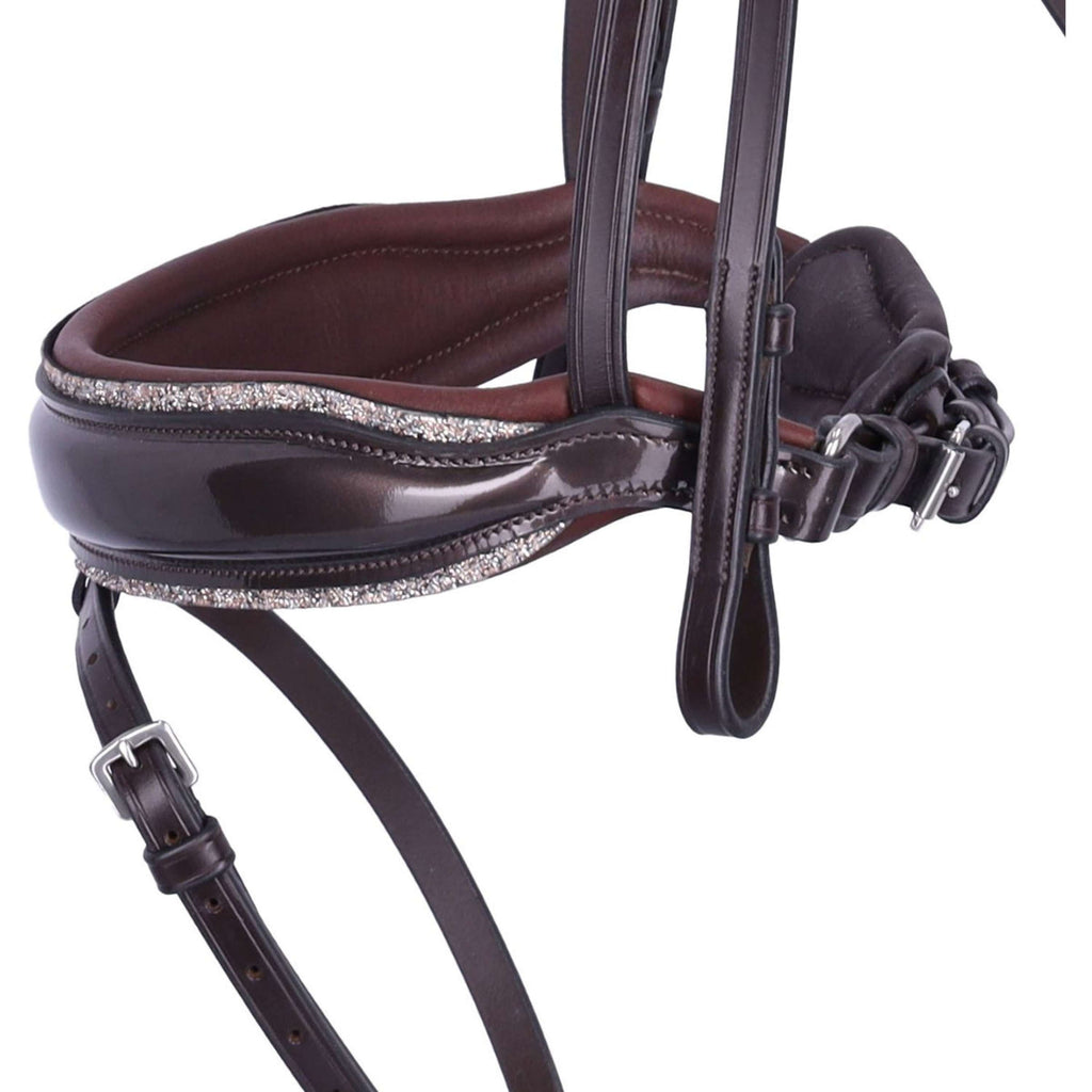 Schockemöhle Brida SPLuxury Doma Clásica Espresso/Toffee/Plata