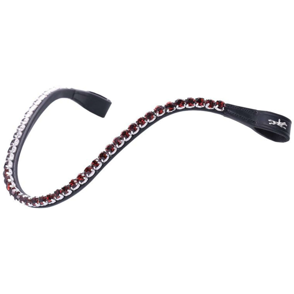 Schockemöhle Frontal SPLuxury Deep Drop Negro/Vino