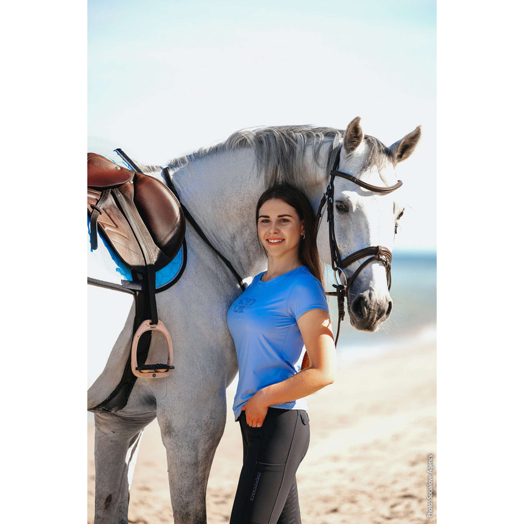 Schockemöhle Camiseta SPNola Style Sky Blue