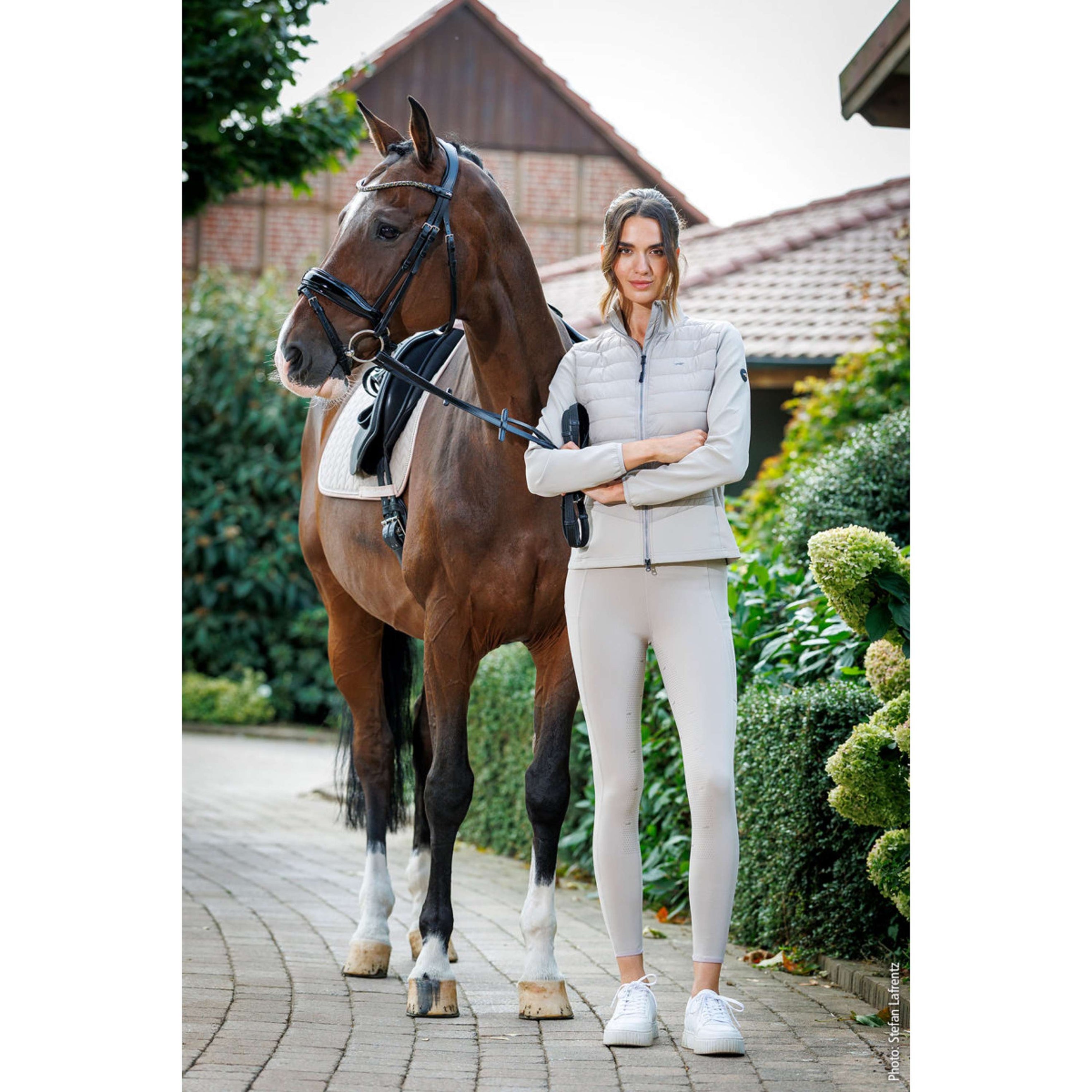 Schockemöhle Legging de Equitación SP Air Sporty -26 Style Full Grip Piedra