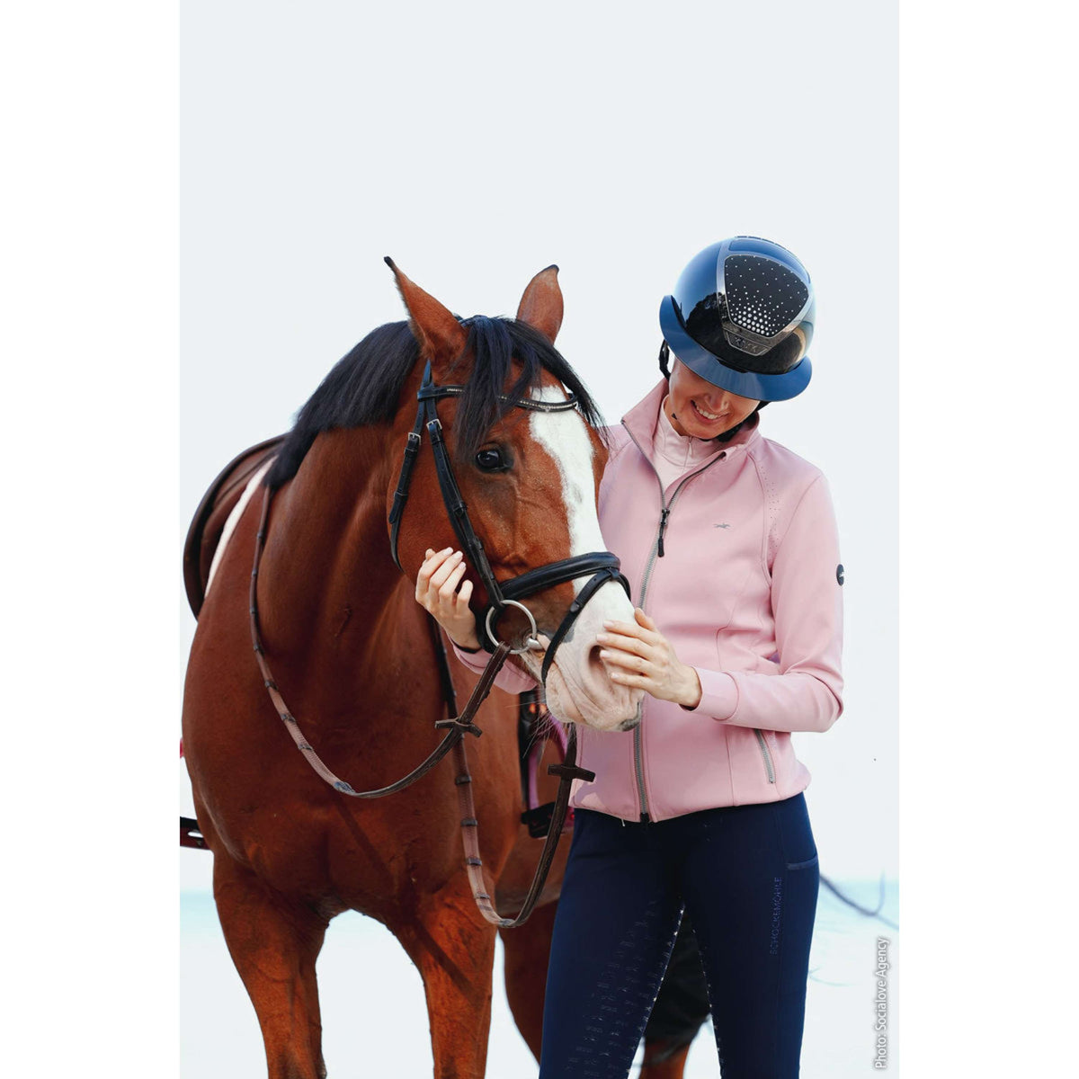 Schockemöhle Chaqueta de verano SPInes Style Powder Pink