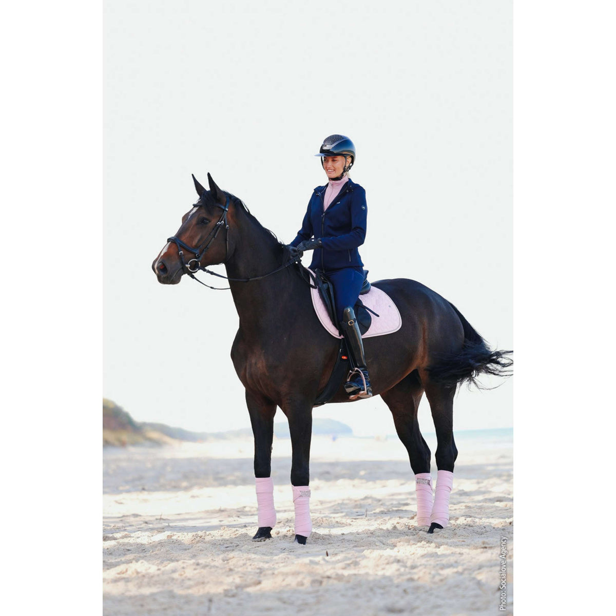 Schockemöhle Mantilla SP High Density S Style saltando Pale Pink