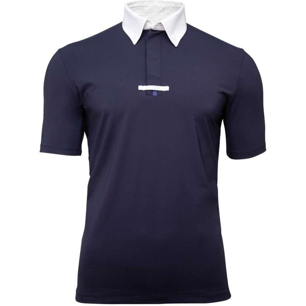 Schockemöhle Camiseta de Competición Mischa Hombres Dark Navy