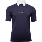 Schockemöhle Camiseta de Competición Mischa Hombres Dark Navy