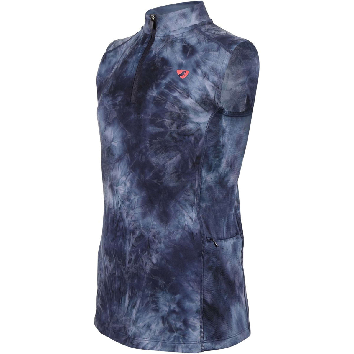 Aubrion by Shires Base Layer Revive Young Rider Sin mangas Navy Tie Dye